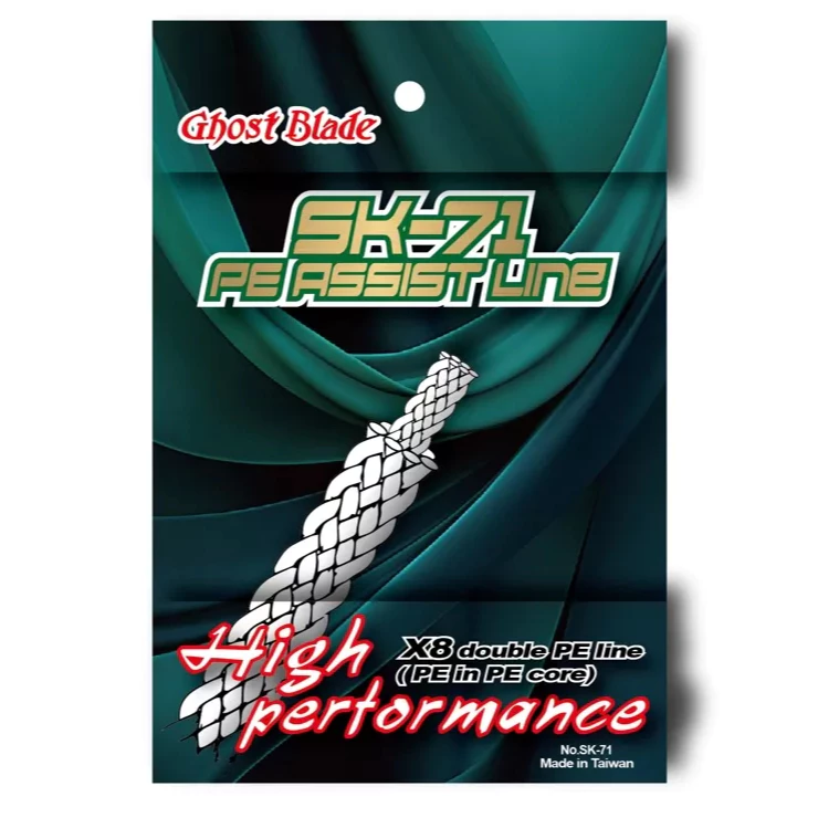 【LUREER】 GHOST BLADE 鬼刃 雙層PE魚鉤綁線 SK-71 鐵板鉤 卡布拉線 綁鉤線 布線