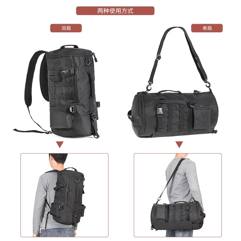 【LUREER】 釣魚遠征背包 圓柱形 (單肩、雙肩兩用設計) 路亞 釣具 背包 海釣 離島 釣魚包 路亞包