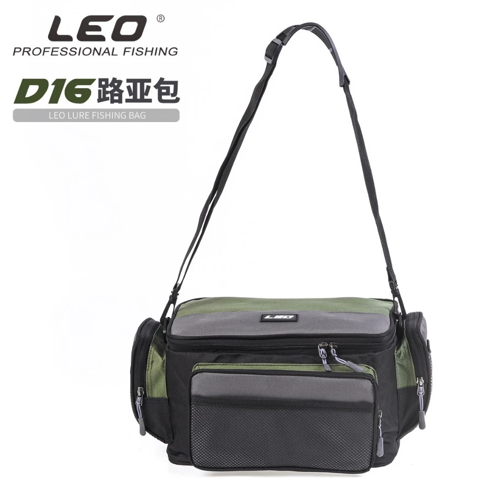 【LUREER】 LEO D16 雙色方形路亞包 <加厚牛津布> 路亞包 斜背包 收納包