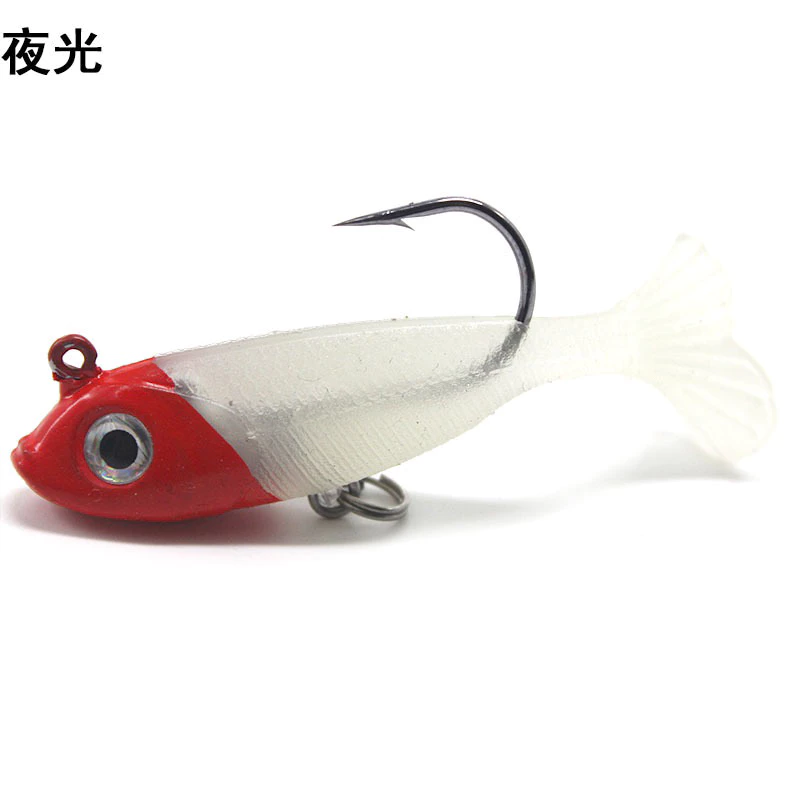 【LUREER】包鉛T尾軟魚 7克/15克 軟蟲 根魚 岸拋 路亞