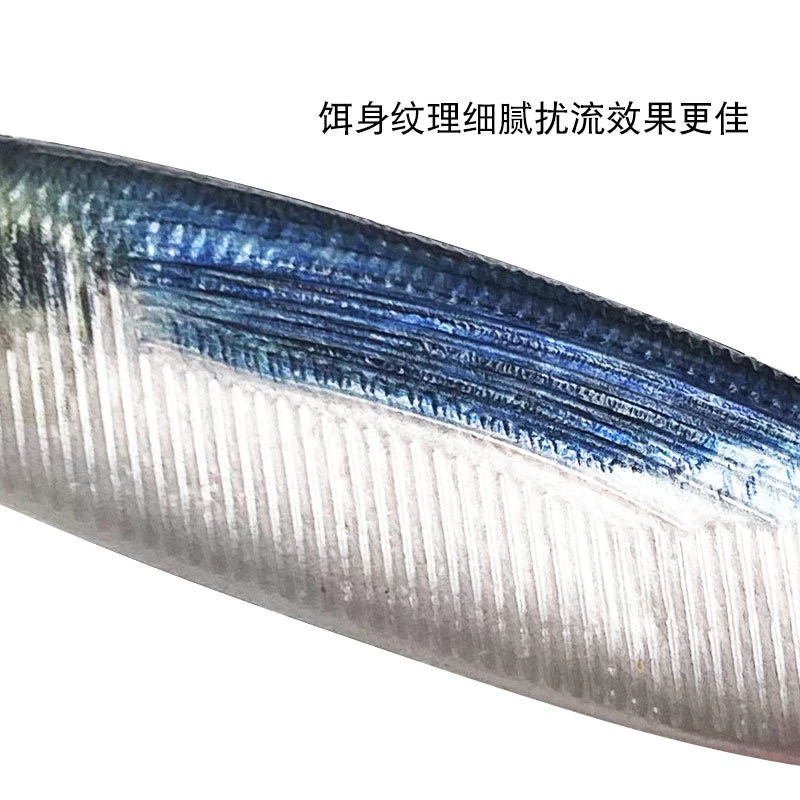 【LUREER】 3D仿生鮁魚軟餌 6.5 / 12.5 / 16公分 剪刀尾 《2入盒裝》高比重 軟魚 軟蟲 路亞