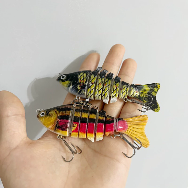 【LUREER】 多節魚 7節 14.7克 路亞 泳型自然 高仿真塗裝 米諾