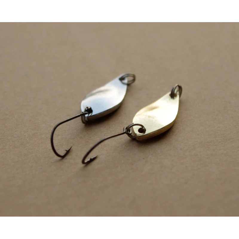 【LUREER】溪流亮片 平拖即中魚 0.8克-5克 「特價」新手必備 路亞 spoon 微物 馬口 溪哥 亮片 入門