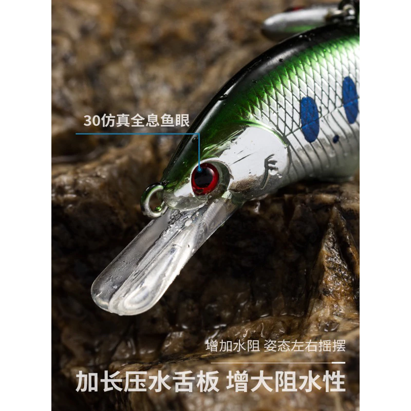 【LUREER】 雙鯊沉水米諾 5.5克 雙重泳型 全新設計 米諾 微物 路亞 捲仔 三間 遠投