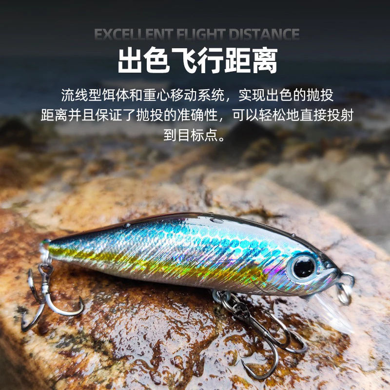 【LUREER】 浮水米諾 5克 「鋼珠轉移系統」 遠投 路亞 米諾 三間 捲仔 微物