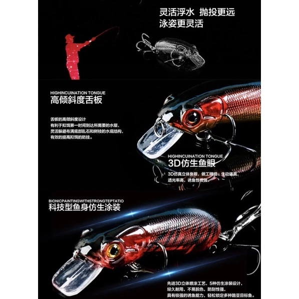 【LUREER】搖擺魔獸 10克 精緻 盒裝版「特價」 搭配血槽鉤 黑格神餌 捲仔 根魚 米諾 路亞 必備 紅槽