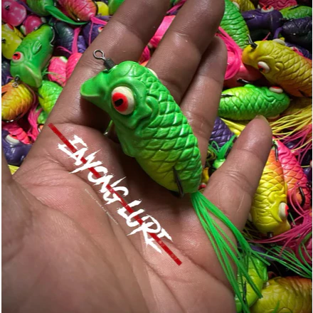 【LUREER】 ENYONG LURE 印尼手工製 COMEL SOFT MINNOW 米諾軟蛙 12克