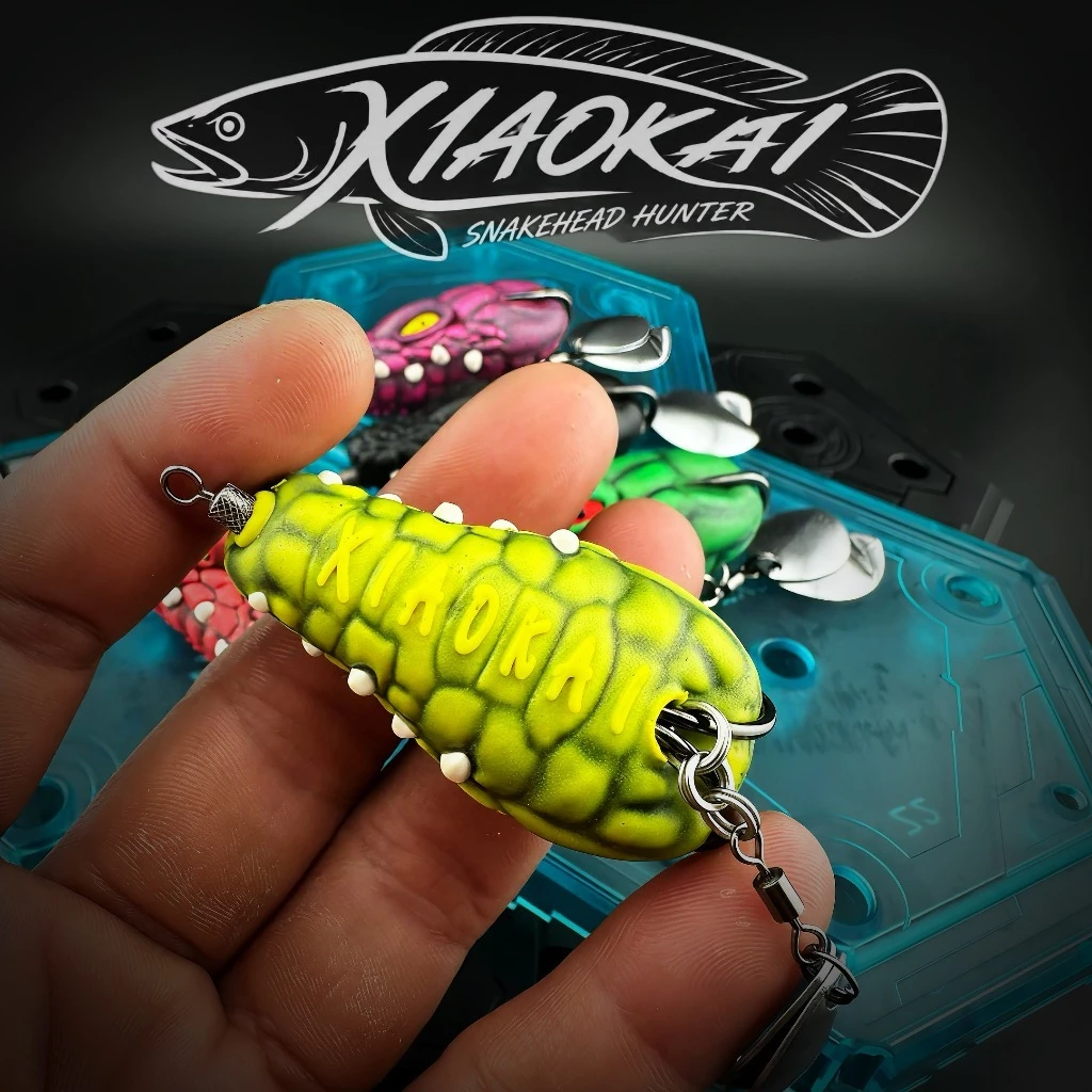 【LUREER】 XIAOKAI 小鱷鱷 12克 <印尼手工製> 小鎧 浮水 手工橡膠蛙餌 雷蛙 ENYONG LURE