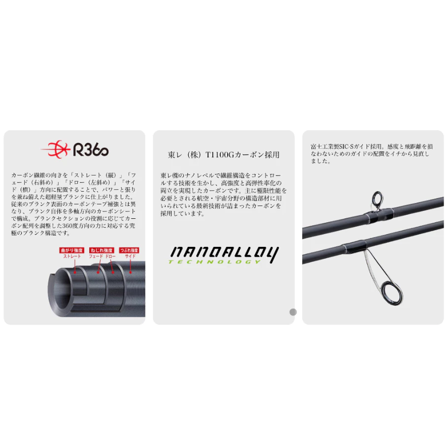 【LUREER】Major Craft Black Porgy 5G 黑鯛竿 24年 直柄 路亞竿根魚 黑鯛