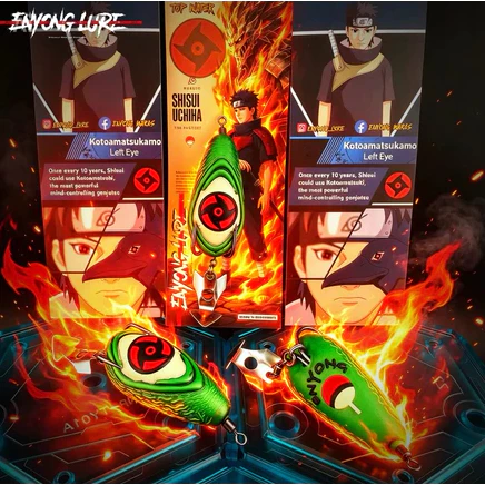 【LUREER】 ENYONG LURE 印尼手製 血輪眼 Saringgan 雷蛙 11克 原廠手工橡膠蛙餌 火影忍者
