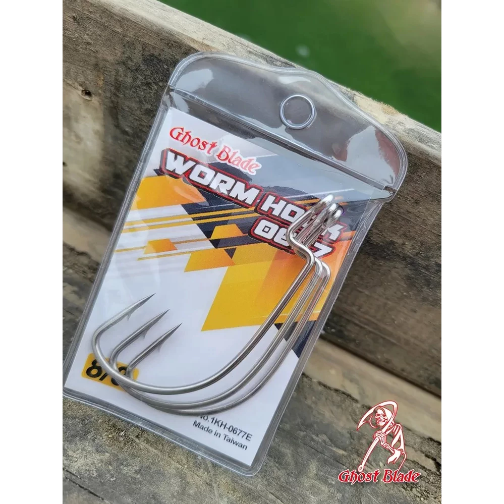 【LUREER】 鬼刃 Ghost Blade 0677 窄腹 大物曲柄鉤 <不鏽鋼> 路亞 曲柄鉤 魚虎 石斑 熱狗