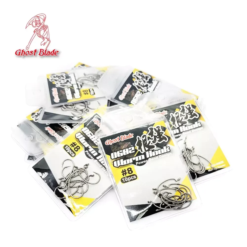 【LUREER】 鬼刃 Ghost Blade 0682 根強曲柄鉤 < 8#-2#規格挑選 > 根魚 曲柄鉤