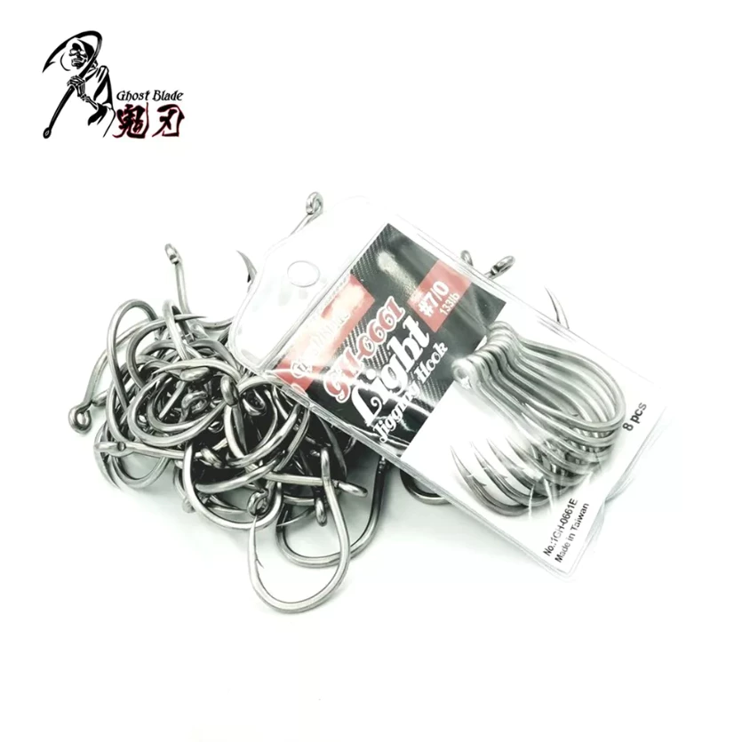 【LUREER】 GHOST BLADE 鬼刃 1GH-0661E 輕量鐵板鉤 LIGHT JIGGING HOOK