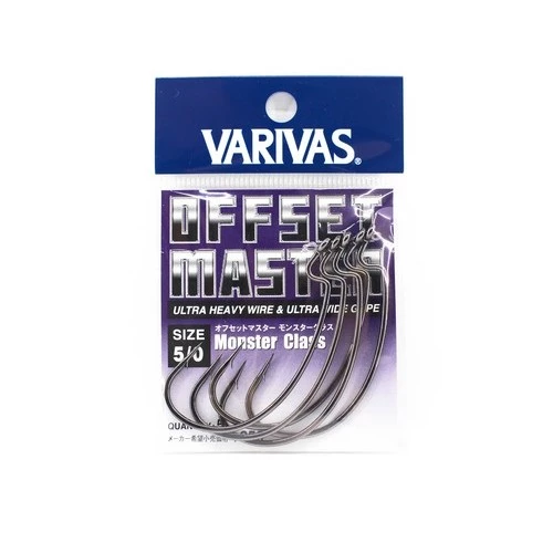 【LUREER】 VARIVAS OFFSET MASTER MONSTER CLASS 曲柄鉤 <怪物級> 黑鱸 魚虎