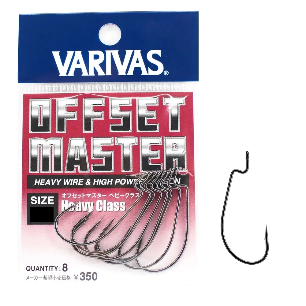 【LUREER】 VARIVAS OFFSET Heavy Class 曲柄鉤 <粗骨高穿透> 路亞 黑鱸 軟蟲 德州