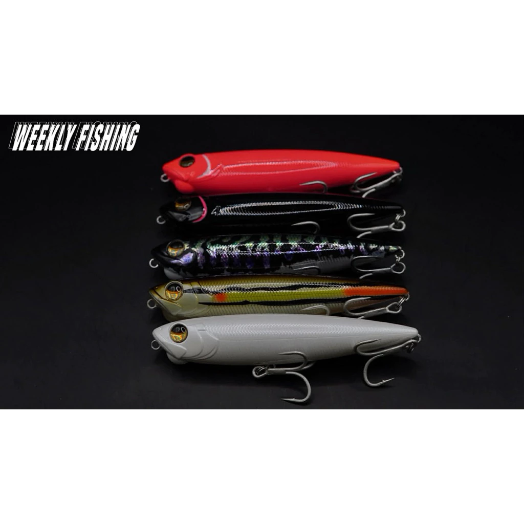【LUREER】 WEEKLY FISHING 傻眼鉛筆  13公分 33公克 重心轉移遠投 四倍三本鉤 魚虎 岸拋