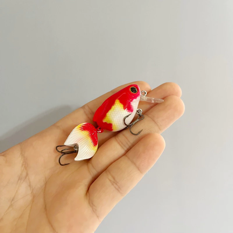 【LUREER】 雙節小金魚 米諾 6.8克 高仿真塗裝 路亞 金魚 多節魚