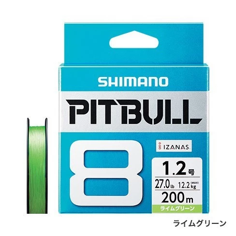 【LUREER】 SHIMANO PITBULL 8 (綠色PE線) X8 路亞 岸拋 船釣