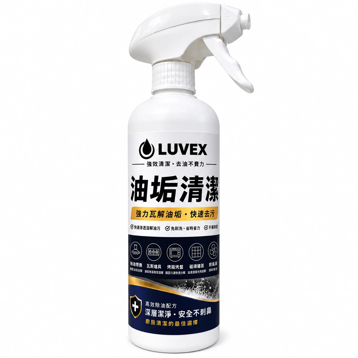 LUVEX 油垢清潔劑｜500ml