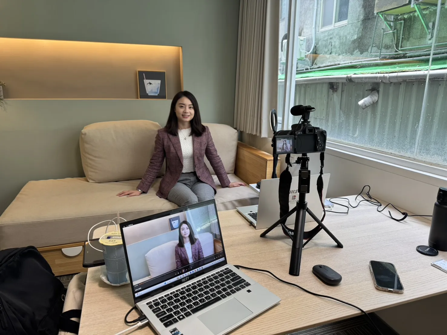 吳昀臻律師擔任上櫃生技公司英文版教育訓練影片講師