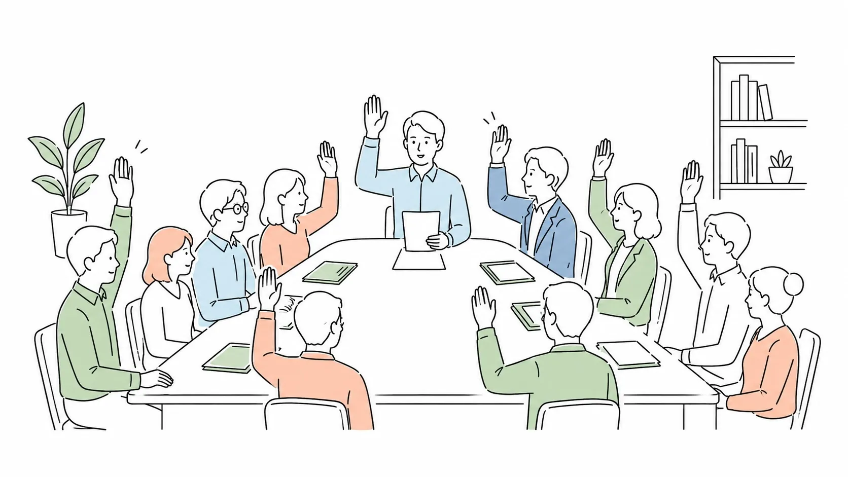 有限公司表決權設計示意圖：章程未約定時所有股東一人一票，章程約定按出資比例時則出資越多票數越多
