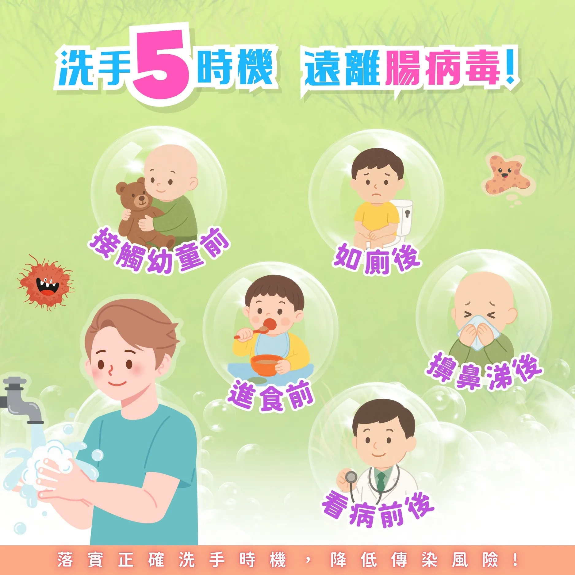 開學腸病毒高峰，小心孩子中招！