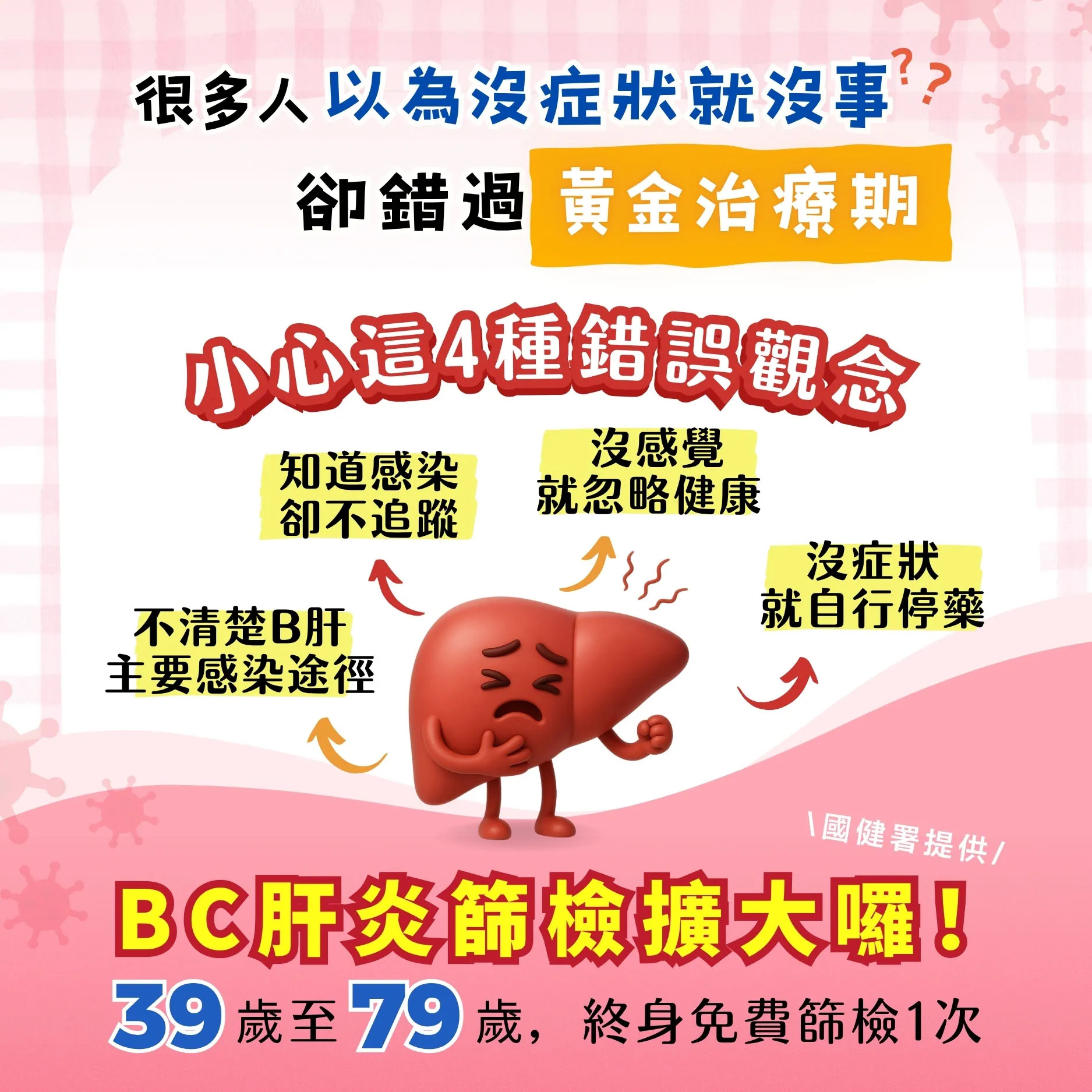 B肝沒症狀≠沒事！ 很多人錯過黃金治療期