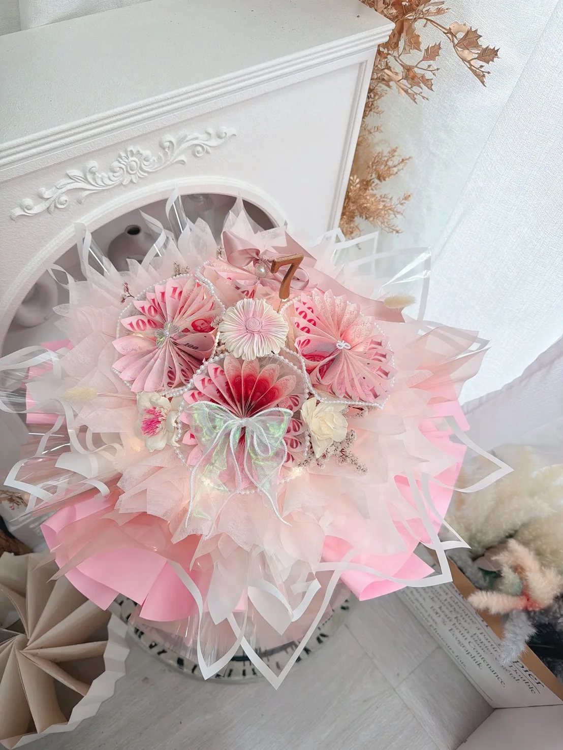 大陽花有錢花-36張鈔票