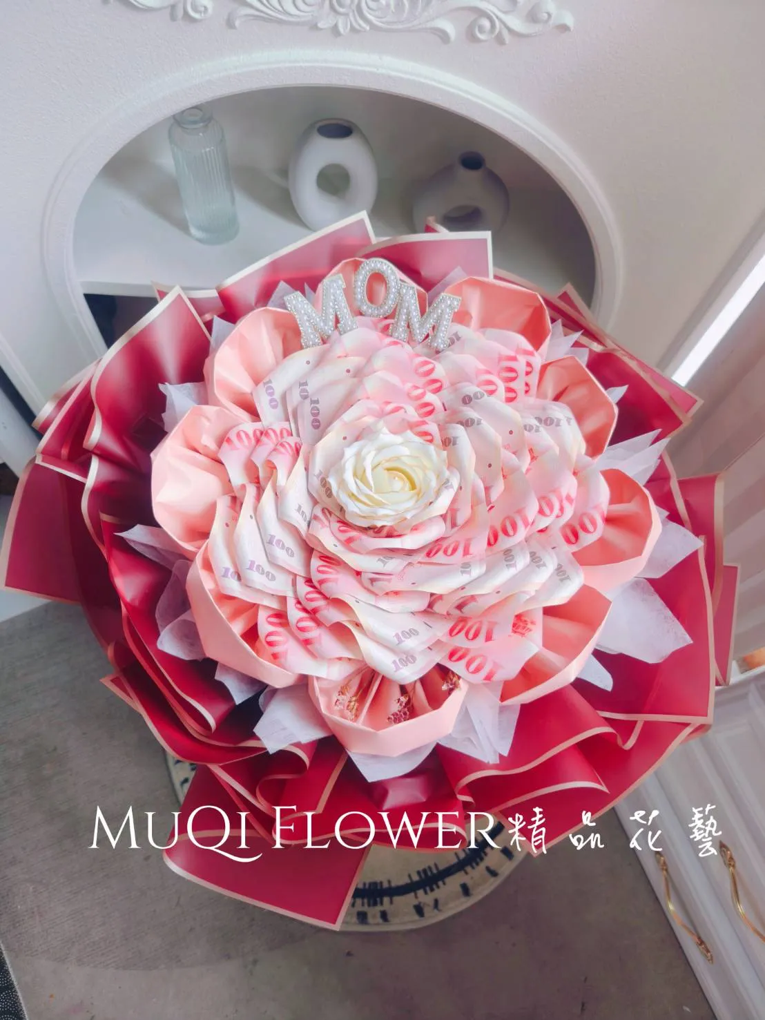 花朵有錢花-36張鈔票