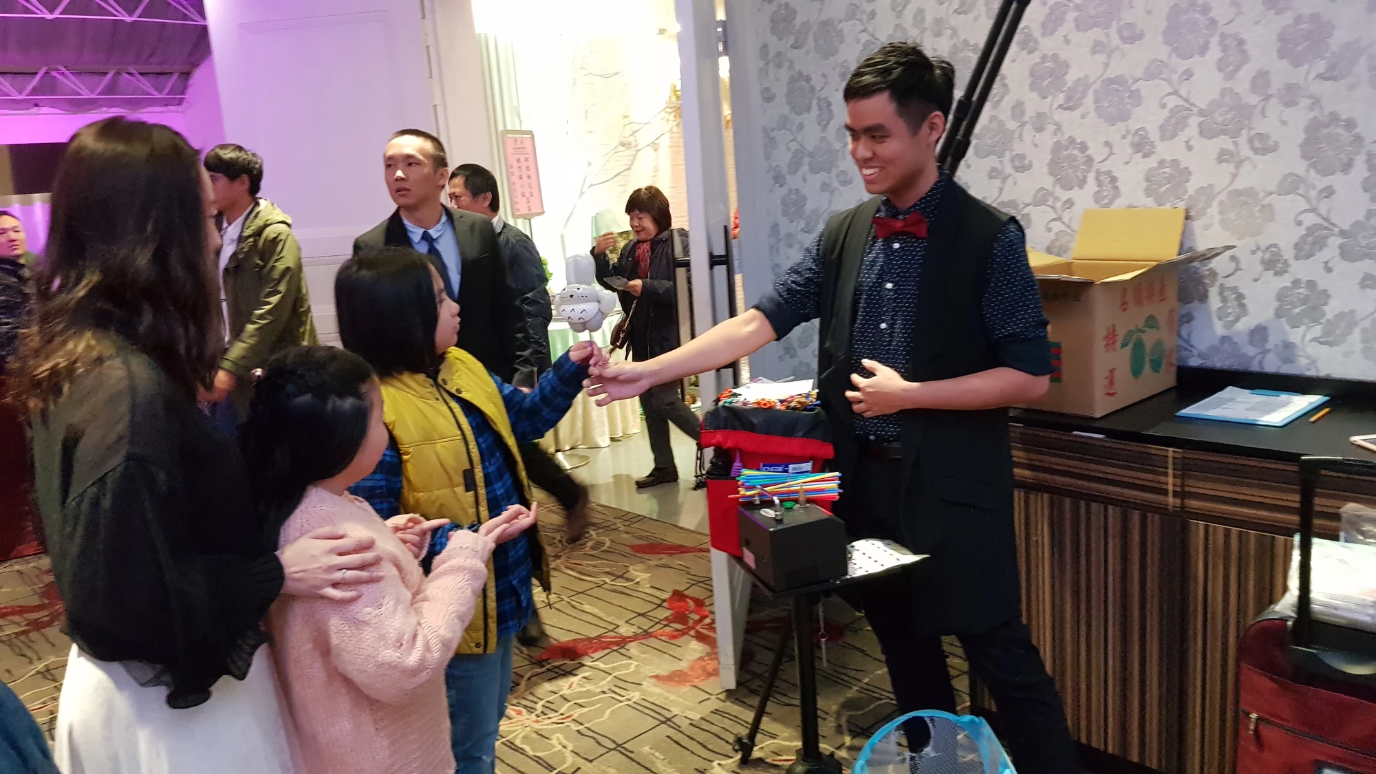 婚禮現場折氣球