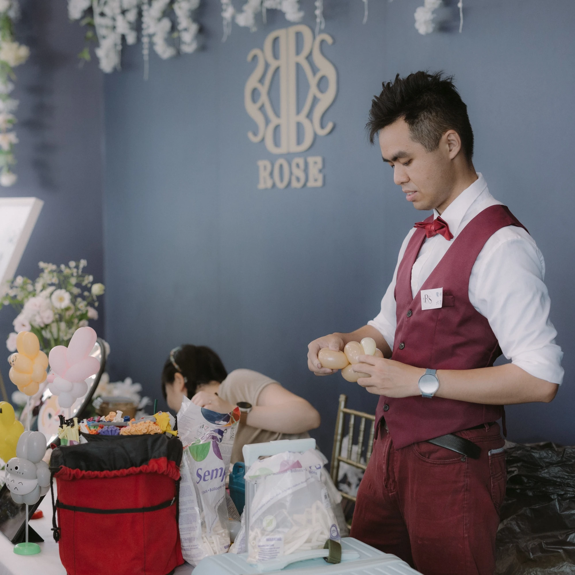 婚禮現場折氣球