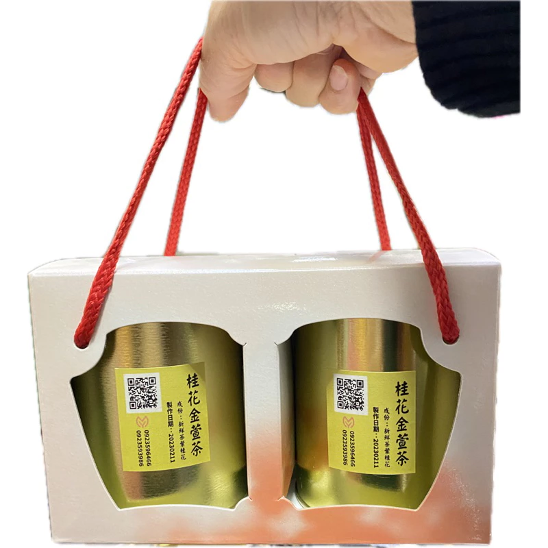 手作 桂花 金萱烏龍茶