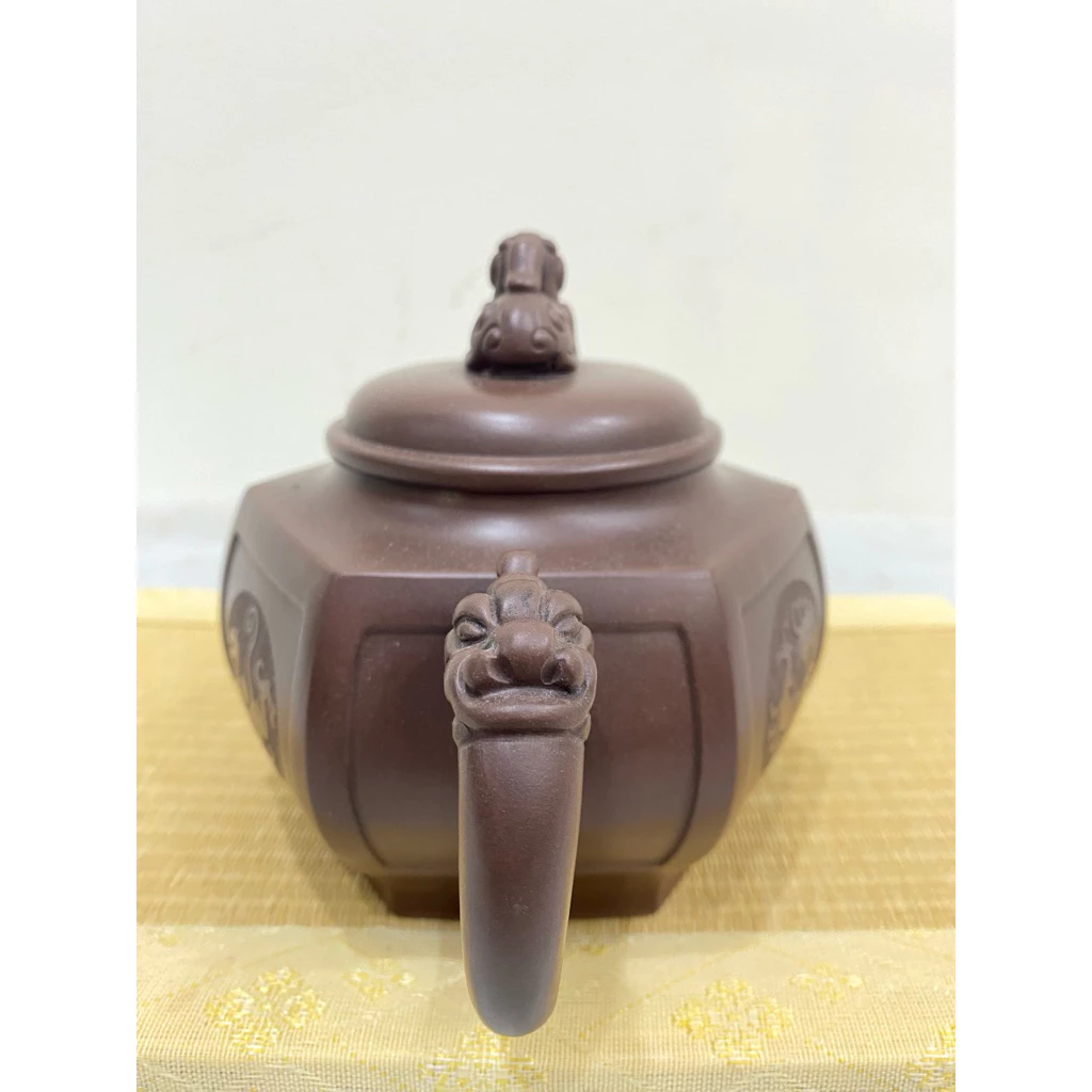 四靈瑞獸紫砂壺1980年