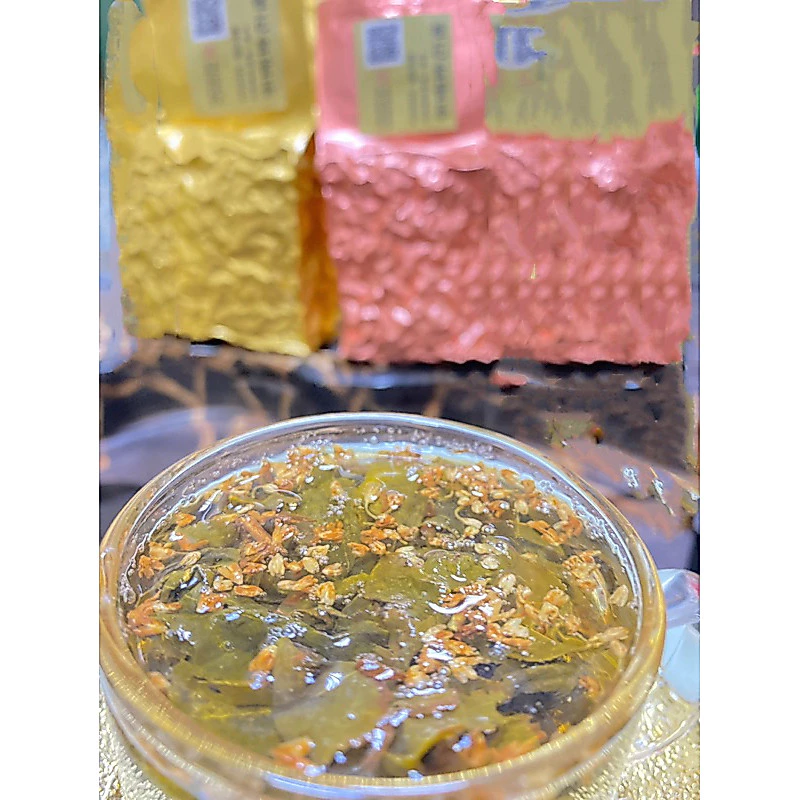 手作 桂花 金萱烏龍茶