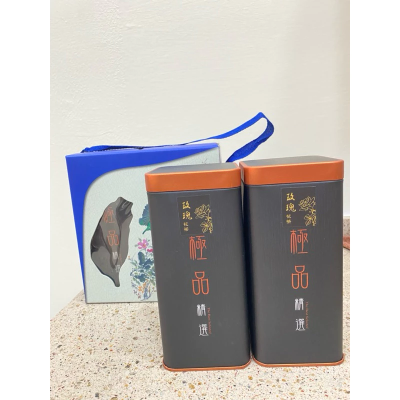 手作清香烏龍玫瑰花茶禮盒
