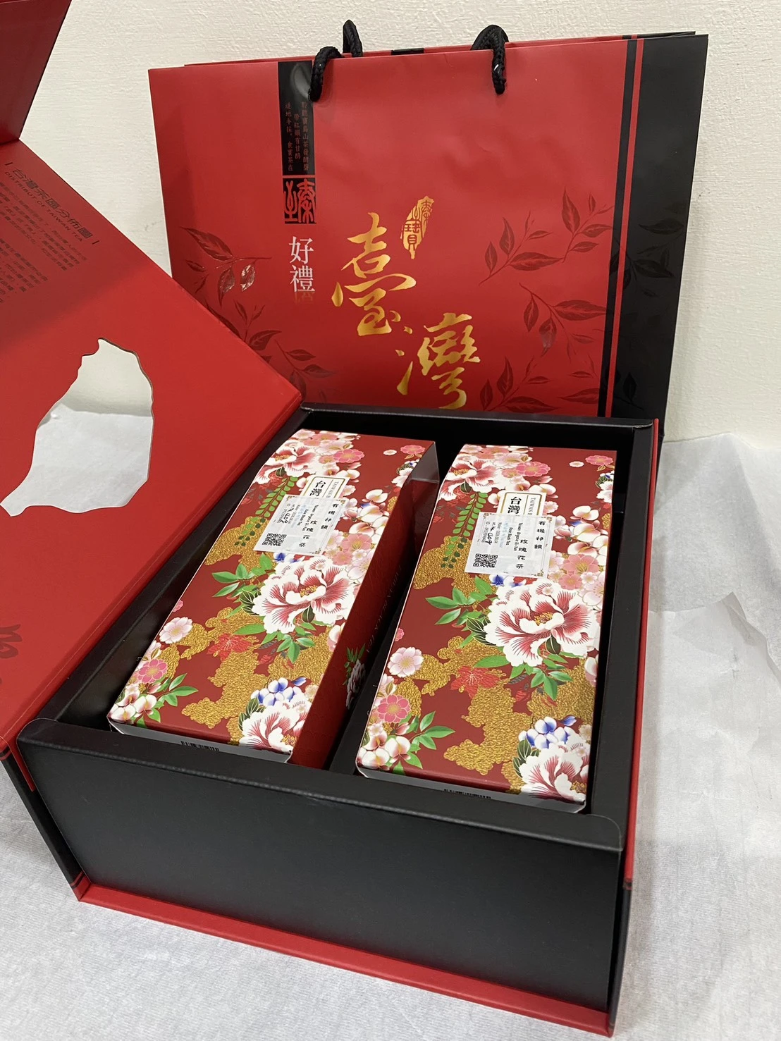 珍藏有機祁韻玫瑰花茶禮盒