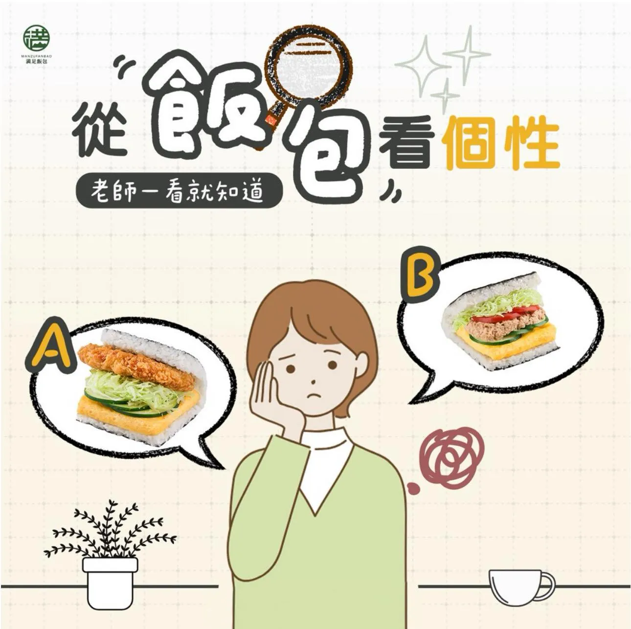 飯包界MBTI上線！快來看看你是哪一型吃貨