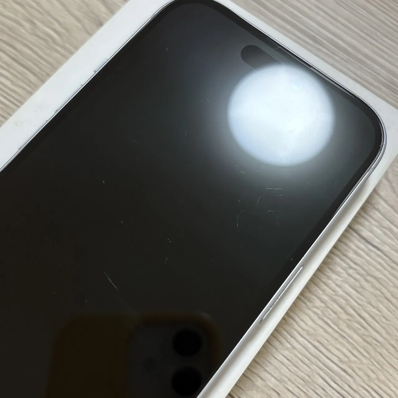 台中 Apple iPhone 15 128G 藍色 震動固障 其他正常