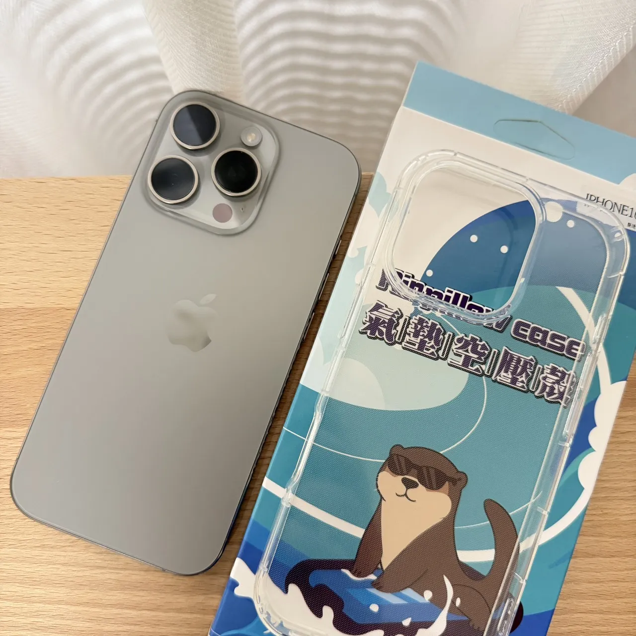 台中 Apple iPhone 16 Pro 256G 6.3吋 原鈦色 外觀漂亮!電池93%!無維修!