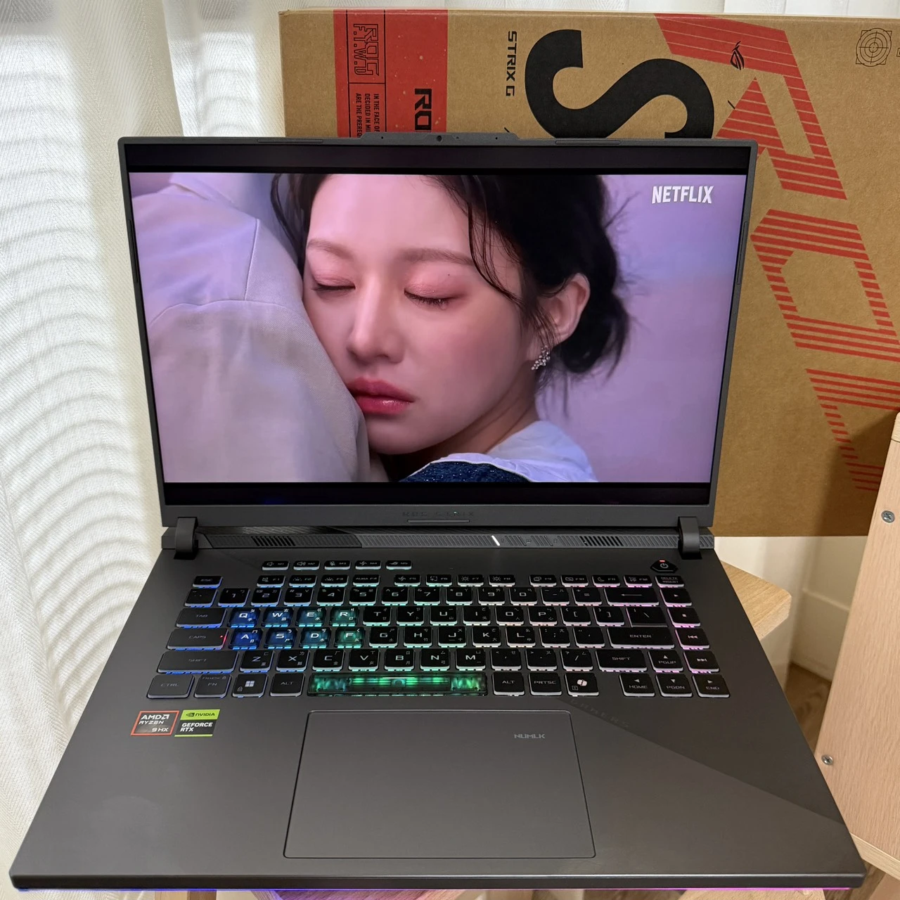 台中 保固2028/5 ASUS ROG Strix G16 G614PM (Ryzen 9 8940HX/ 32G/ 1TB/ RTX 5060 8G/ 240Hz) 超新!記憶體直升32G!