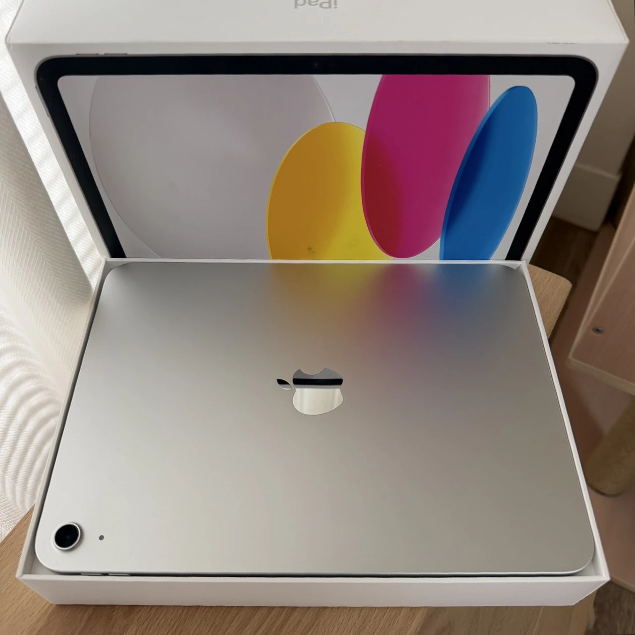 台中 保固2027/5 Apple iPad 11 A16 WiFi 256G 銀色 超新!電池循環次數2!
