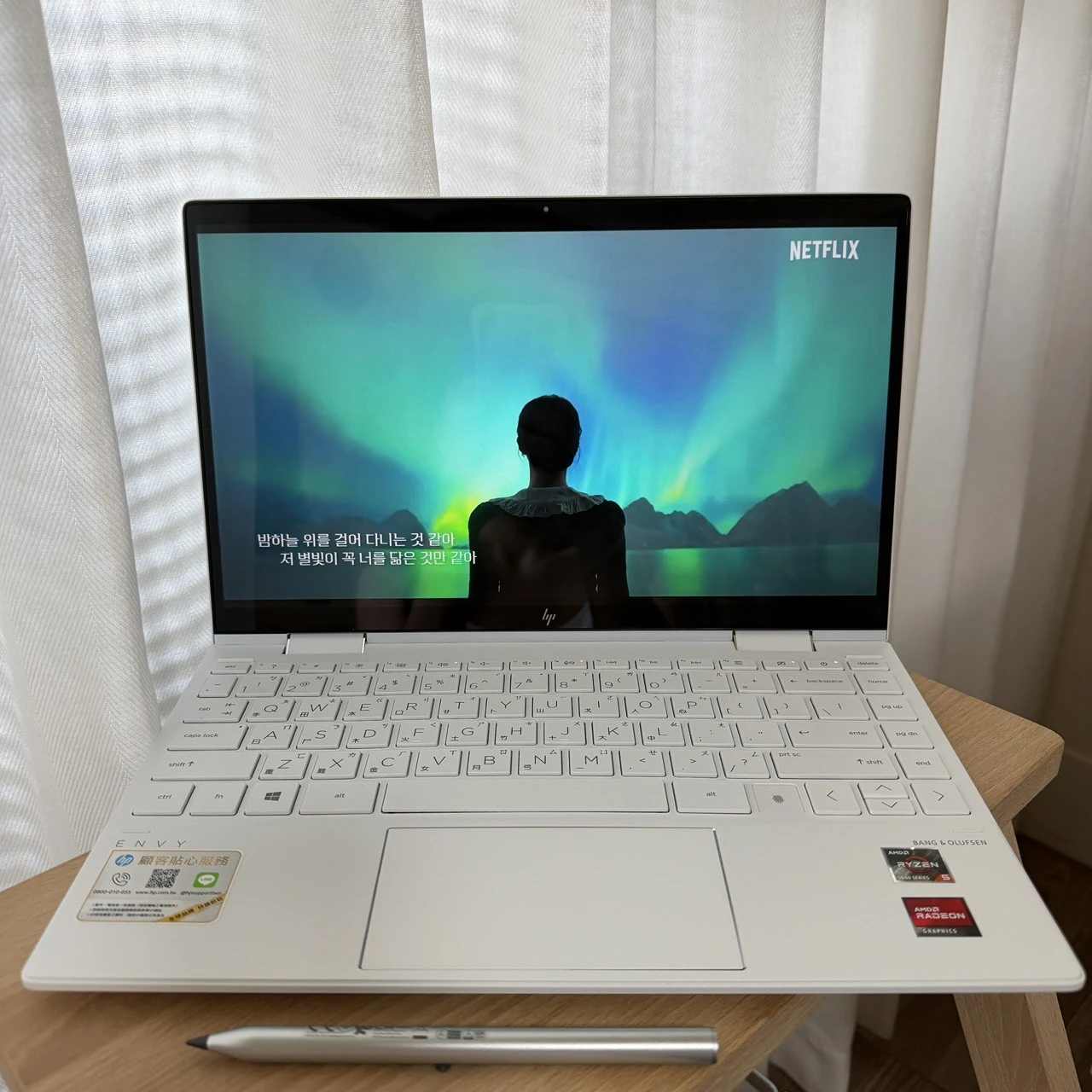 台中 ✨極美品 HP ENVY x360 13吋翻轉觸控筆電|實測電池健康度90%|R5/16G/512G