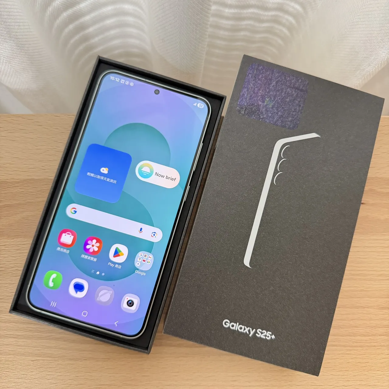 台中 保固2026/4 三星 Samsung S25+ 12G 256G 6.7吋 綠色 外觀漂亮!功能正常!