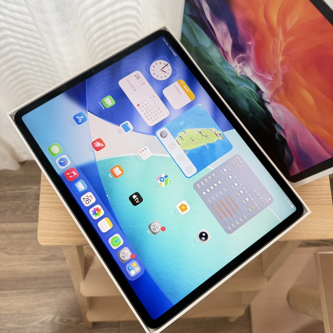 台中 Apple iPad Pro 4代 Pro4 12.9吋 WiFi 256G 灰色 少用!外觀漂亮!電池97%!