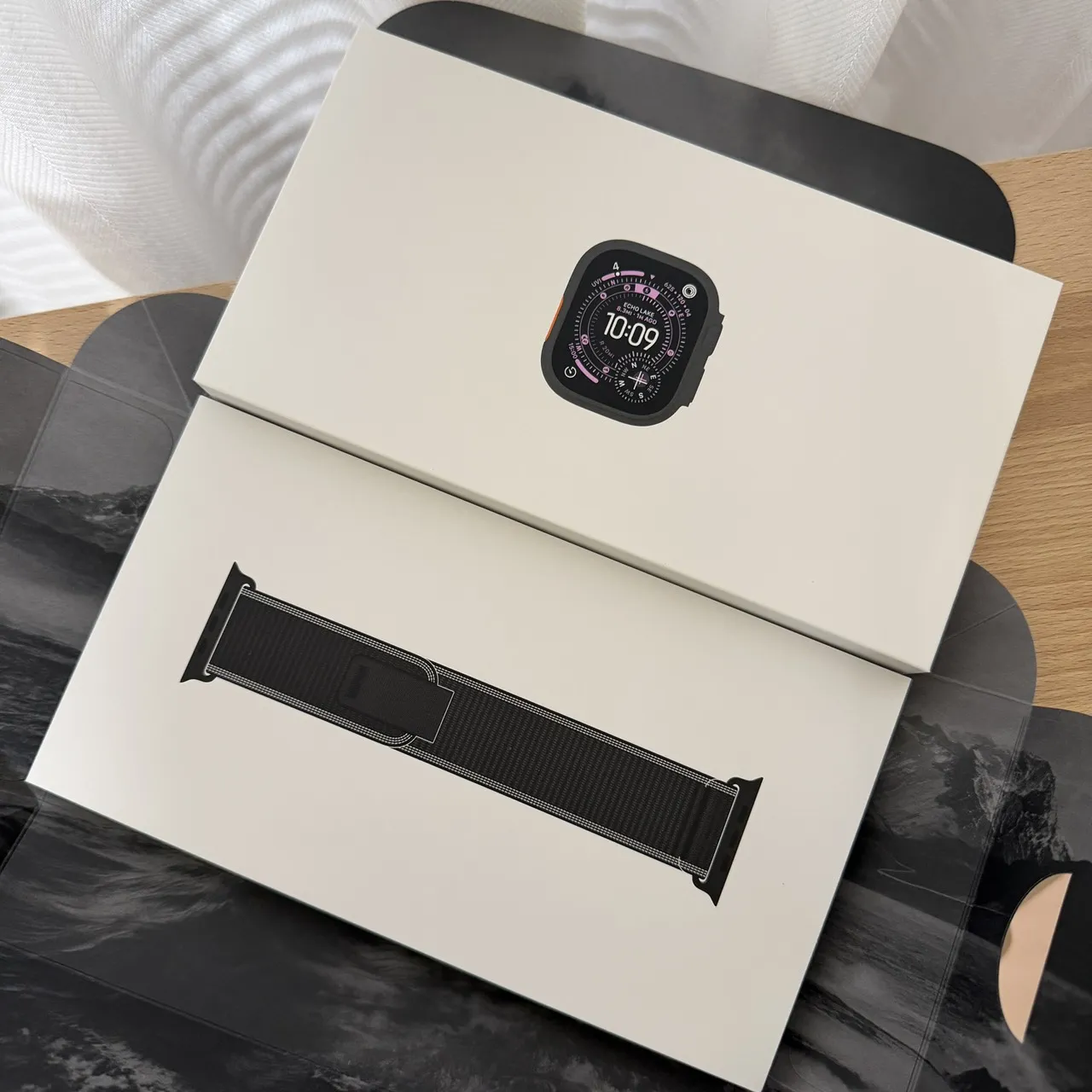 台中 全新未拆 Apple Watch Ultra 3代 Ultra3 49mm LTE 鈦黑色 搭高山錶環M/L 附電子發票