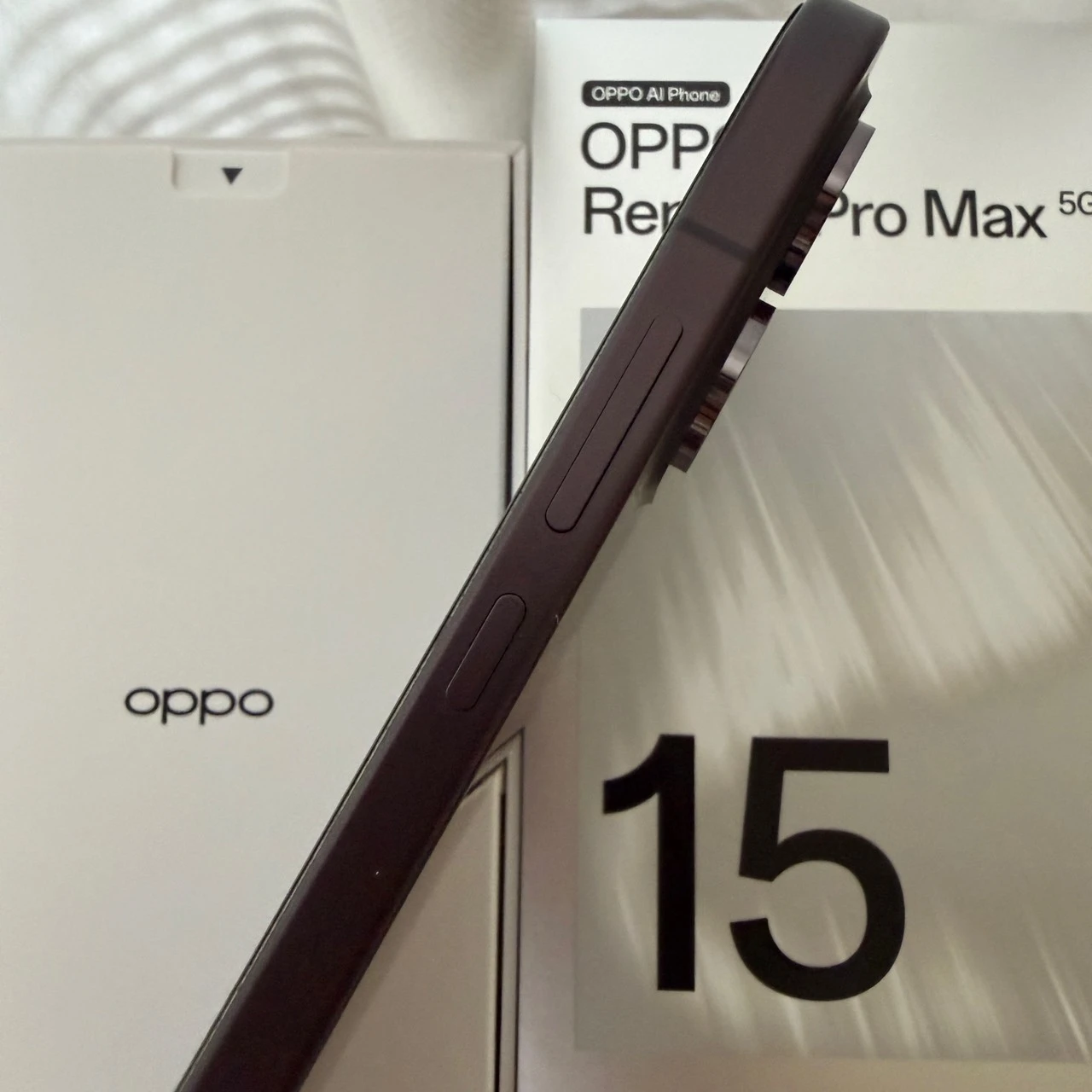 台中 保固2027/5 OPPO Reno15 Pro Max 12G 512G 棕色 用沒幾天!跟新的一樣!
