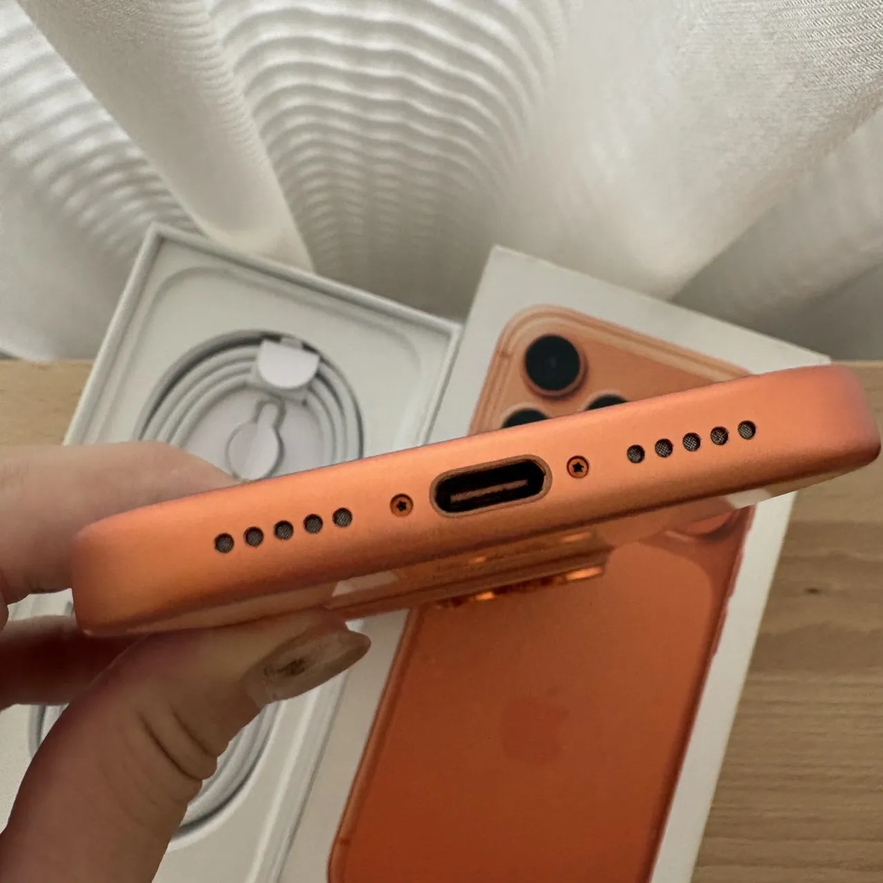 台中 保固2027/1 Apple iPhone 17 Pro 256G 6.3吋 橘色 超新!電池健康度100%!循環56次!