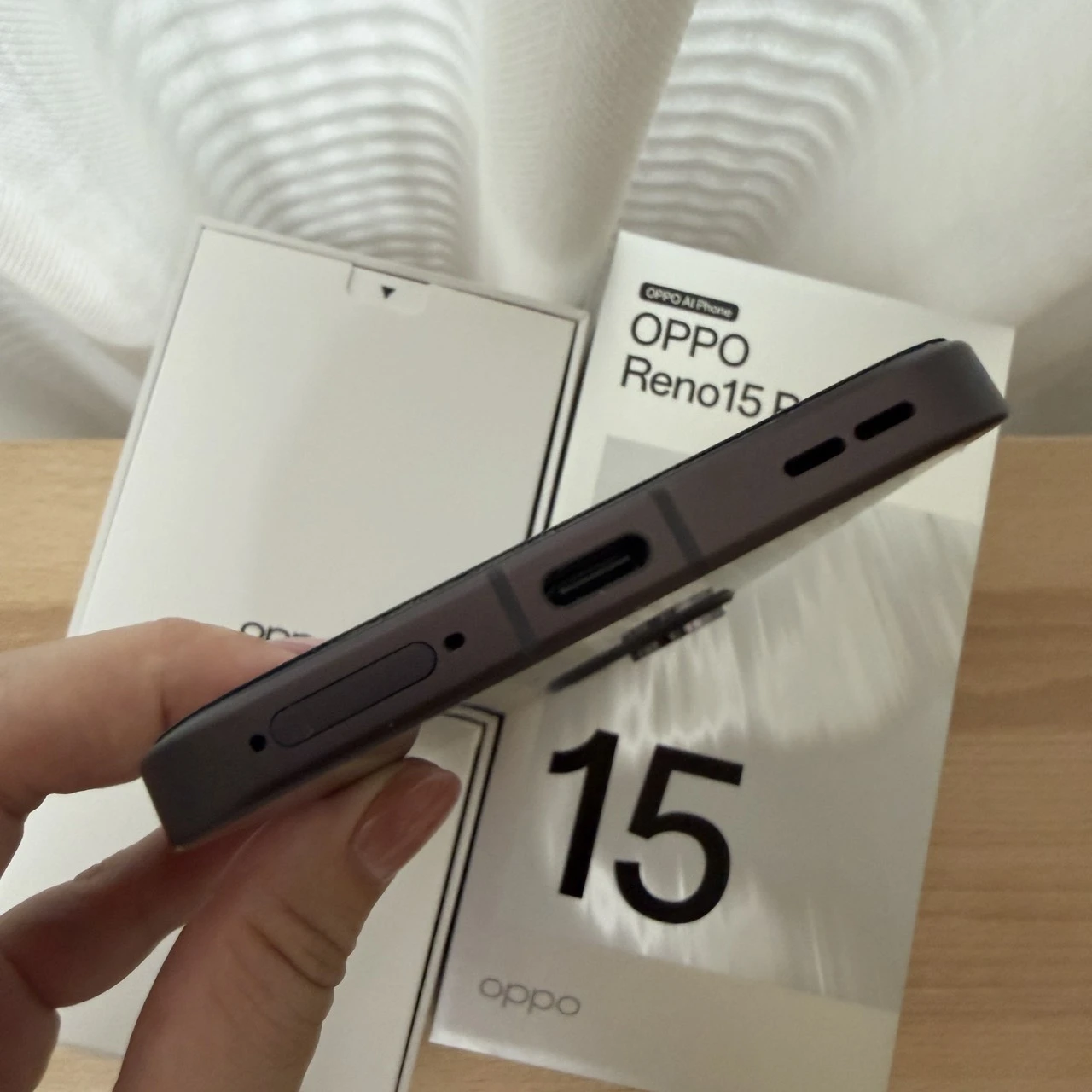 台中 保固2027/5 OPPO Reno15 Pro Max 12G 512G 棕色 用沒幾天!跟新的一樣!
