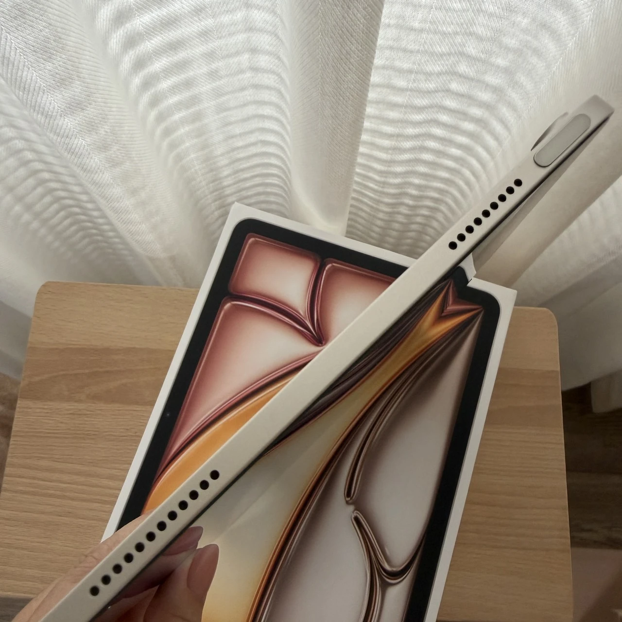 台中 保固2027/4 Apple iPad Air M4 11吋 Air8 WiFi 256G 星光色 超新!電池100!原價28400!