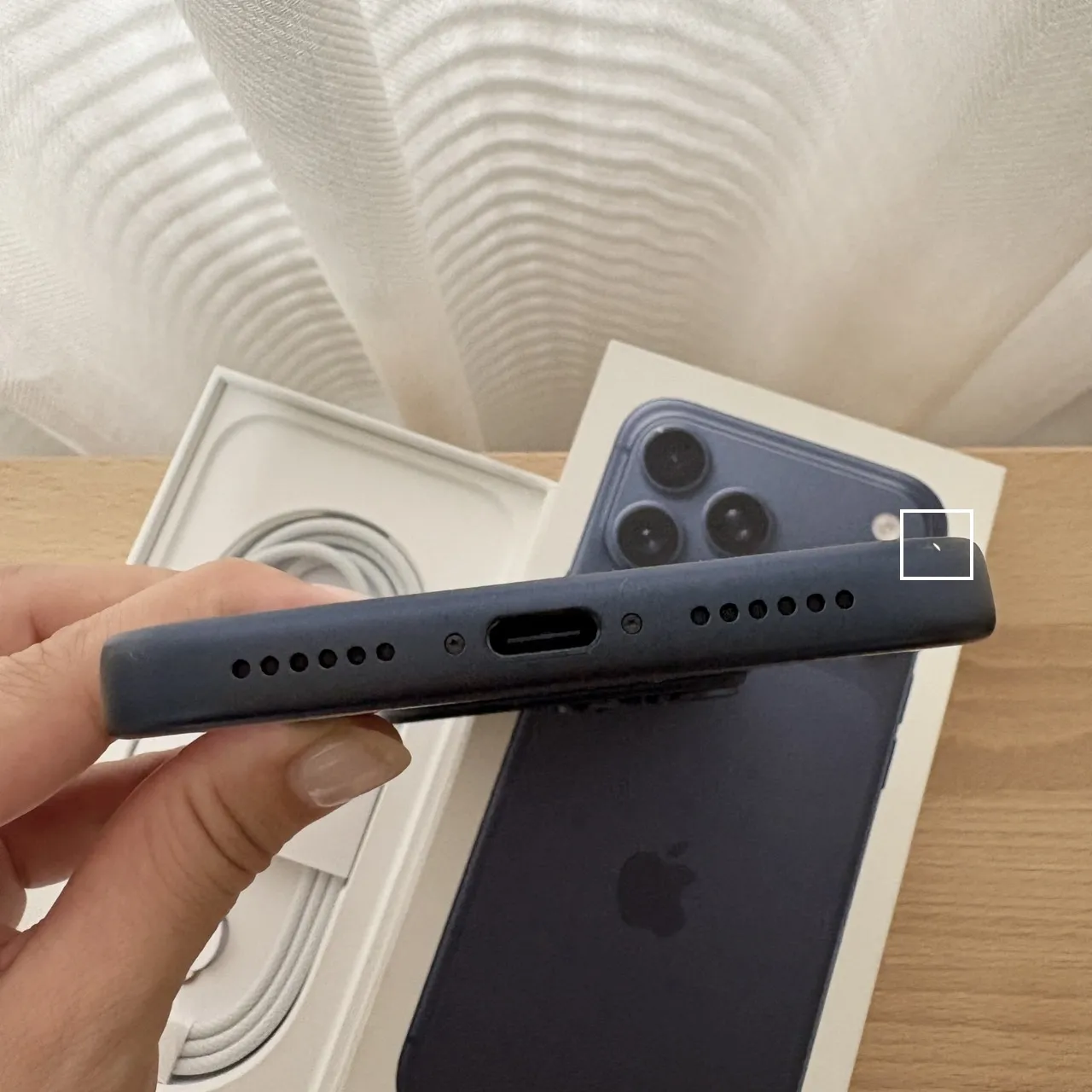 台中【1TB】 Apple iPhone 17 Pro Max 1TB 藍色 超大容量 電池100% 循環次數只有44!